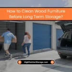 Clean Wood Furniture Before Long-Term Storage