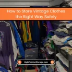 Store Vintage Clothes the Right Way Safely