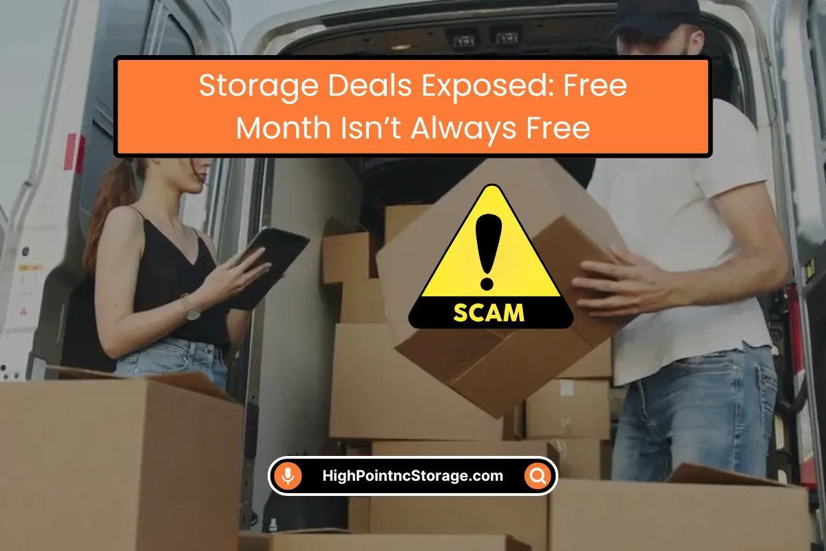 Storage Deals Scams Free Month Isn’t Always Free