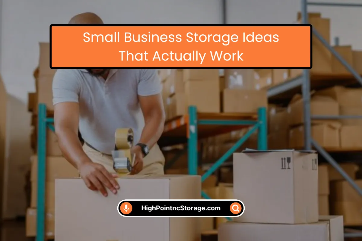 Small Business Storage Ideas That Work