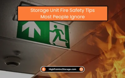 Storage Unit Fire Safety Tips Most People Ignore (2026)