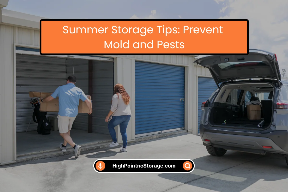 Avoid Mold Summer Storage Tips for Your Belongings